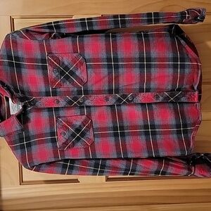 Small Aeropostale Flannel Button Down